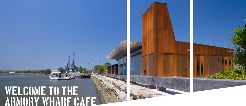 Header Image - Welcome to The Armory Wharf Cafe